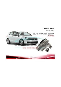 Resim Volkswagen Golf-Jetta Octavia Pedal Seti Ayak Dayamalı 