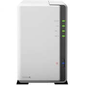 Resim SYNOLOGY Ds220j 2 Bay 1xglan Nas Depolama Ünitesi 