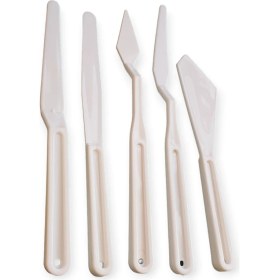 Resim Cmk 5 Parça Plastik Spatula Seti 