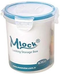 Resim Moonstar Mlook Round 750ML Kilitli Silindir Saklama Kabı ML-175 