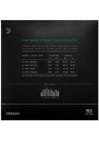 Resim D'addario Nyxl4095 Bas Gitar Teli 40-95 