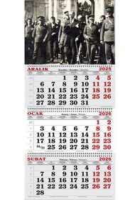 Resim 2026 Yılı Gemici Takvimi Atatürk Dolmabahçe Sarayı Önünde 