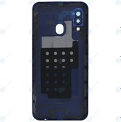 Resim Samsung Galaxy A20e Kasa Kapak Yan Tuşlar, Lens Hariç Mavi 