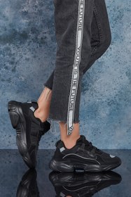 Resim Dark Seer Siyah Siyah Kadın Sneaker 