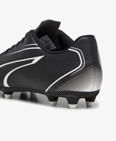 Resim Puma Vitoria Tt Erkek Halı Saha Ayakkabısı Siyah 