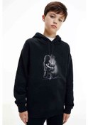 Resim Slash Metal Rock Müzik 2 Baskılı Unisex Çocuk Kapüşonlu Sweat 