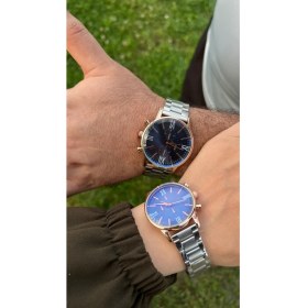 Resim İstliv Çift Saat Sevgili Saatleri Çelik Kasa Kol Saati Kombini( Bileklik Fiyata Dahil Değildir.) 