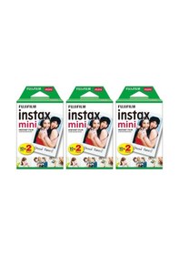 Resim Fujifilm Instax Mini 9 için 20'li Film 3'lü Paket 60 Poz 