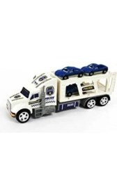 Resim Nizam Oyuncak Kamyon Polis Tırı Çocukların Aktivite Gelişimini Destekleyen 2 Adet Araba 