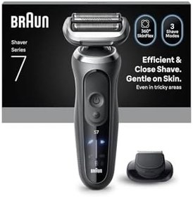 Resim Braun Series 7 Elektrikli Tıraş Makinesi, Islak ve Kuru, Hassas Düzeltici Başlık, 72-G1200S 