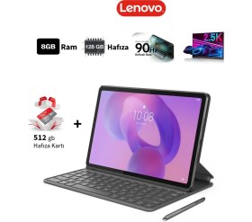 Resim Lenovo 2.5k 2560 x 1600 Piksel IPS Ekran 8gb Ram 128GB+512GB Hafıza Tablet+Kalem+Klavyeli Kılıf 