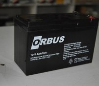 Resim 12V\u002F7.2Amper UPS Aküsü Orbus 