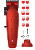 Resim Supreme Trimmer Vader Profesyonel Kablosuz Saç Tıraş Makinesi DLC Bıçak 3.5 Saat Çalışma Süresi 