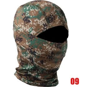 Resim Chaoduo Shop No.9 Tarzı Taktik Tam Yüz Maskesi Askeri Ordu Kamuflaj Balaclava Eşarp Doğa Sporları Avcılık Bisiklet Balıkçılık Yüz Maskesi Kapatma Başlığı (Yurt Dışından) 