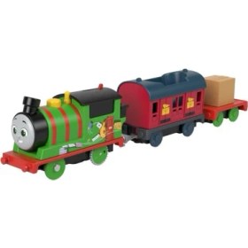 Resim Fisher-Price Thomas ve Arkadaşları Büyük Tekli Tren Percy's Maıl Delıvery HMK04 - HFX97 