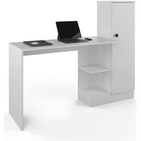 Resim Opus Ofis Masası - Beyaz 