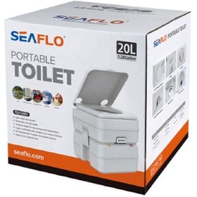 Resim Tekne Ve Karavan Tuvaleti. Seaflo Portatif Tuvalet. 20 Litre 