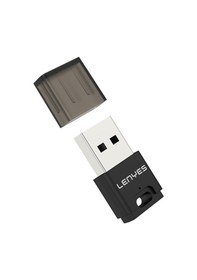 Resim Lenyes Lr203 Usb Bluetooth 5.0 Wireless Transmitter Adaptör Siyah 