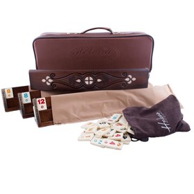 Resim Helena Wood Art Zambak Okey Takımı 