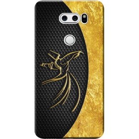 Resim Ceppare Lg V30 Kılıf LG-H930 Desen Baskılı Silikon Kapak Semazen Tasarım STK:431 