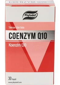Resim Phytodef Koenzim Q10 - 30 Kapsül 