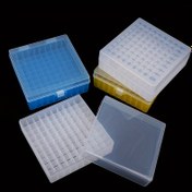 Resim 100 delik laboratuvar plastik tüp kutusu rafı 2ml, 1.5ml ve 1.8ml kriyo koruma tüpleri ile bağlantı kapakları - Dayanıklı plastik düzenleyici güvenli depolama ve kolay erişime, bilimsel araştırma ve tıbbi kullanım için ideal, tıbbi depolama çözümü | Şık plastik raf | Güvenli depolama çözümü, tüp depolama rafı, reaktif cam standı, Eppies için sap, test tüpleri için stand, test tüp standı, laboratuvar ekipmanı, reaktif cam tutucu 