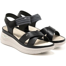 Resim Sneaker Günlük Kadın 305688dp Donna Serena 5688dp Nero Gri 