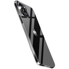 Resim Smcase iPhone 13 Mini Kılıf Kamera Korumalı İmax 0.2mm Silikon Nano Ekran Koruyucu 