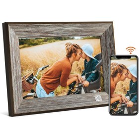 Resim Kodak WiFi Dijital Resim Çerçevesi, 10,1 İnç Dokunmatik Ekran, 32GB Depolama Alanı, 