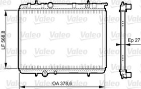 Resim RADYATÖR CITROEN C4 2004 2010 11/04 