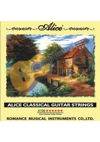 Resim Alice A-106H Klasik Gitar Takım Tel Hard Tansion 