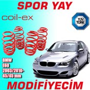 Resim Coil-Ex E60 2003-2010 Arası 45-45Mm Alçaltma Spor Yay Helezon 