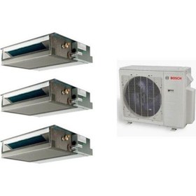 Resim Multi Kanallı İnverter Klima 21000 Btu 1 Dış + 3 İç Ünite 9000 + 9000 + 9000 Btu 