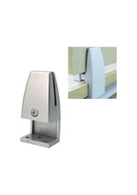 Resim Sones L Şeklinde Alüminyum Alaşımlı Ofis Masaüstü Ekran Sabitleme Klipsi Bölme Klipsi Gümüş 