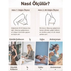 Resim Sculpt Spor Sütyeni Yüksek Destek Toparlayıcı Fitness Yoga Spor Bra Kahverengi 