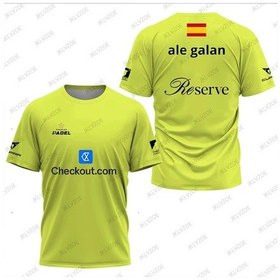 Resim Jklvzoe Padel Spor Tişört - Serin Nefes Kısa Kollu Unisex Yazlık Hızlı Kurukoyu Grikadın Koyu Gri 