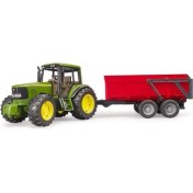 Resim BR02057 John Deere 6920 Traktör+ Kırmızı Römork 