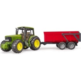 Resim BR02057 John Deere 6920 Traktör+ Kırmızı Römork 