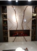 Resim Miss Worble 3d Elektrikli Şömine Bluetoothlu Isıtıcısız 25 X 175 Cm 