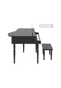 Resim Çocuk İçin Ahşap Piyano Bp30bk Nota Sehpası ve Tabure 