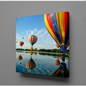Resim Rengarenk Balonları Kanvas Tablo 