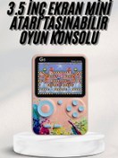 Resim hayalimsah 3 İnç Ekran 500 Oyunlu Game Box Mini Taşınabilir Oyun Konsolu 