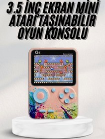 Resim hayalimsah 3 İnç Ekran 500 Oyunlu Game Box Mini Taşınabilir Oyun Konsolu 