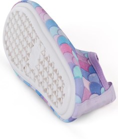 Resim Civil Girls Balık Sırtı Baskılı Tabanlı 32-36 Numara Deniz Ayakkabısı - Lila - Lila / 32 Numara 