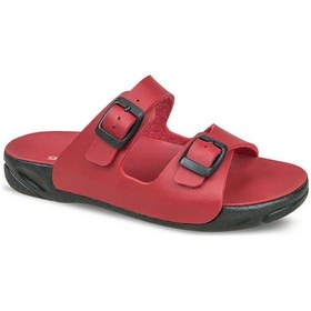 Resim Ceyo Ceyonomi Caprı-22 Unisex Çocuk Terlik Kırmızı 
