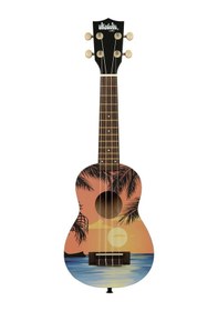 Resim Kala Ukadelic Soprano Ukulele Tropical Day -uk-tropday-44666 