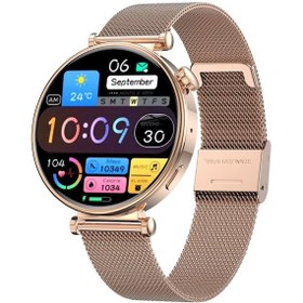 Resim Spovan Papillon Iris Amoled Ekran Nabız Uyku Takibi Sesli Görüşme Akıllı Saat (İthalatçı Garantili) 