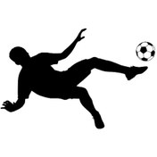 Resim Sporcu Folyo Sticker Derstve46121 130cm Uzunluk Siyah 