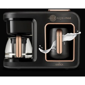 Resim Karaca Hatır Plus Mod 5 In 1 Filtre Kahve Çay Süt Isıtma Sütlü Içecek Hazırlama ve Közde Türk Kahvesi 