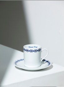 Resim Babylon Turkish Coffee Cup - Navy 